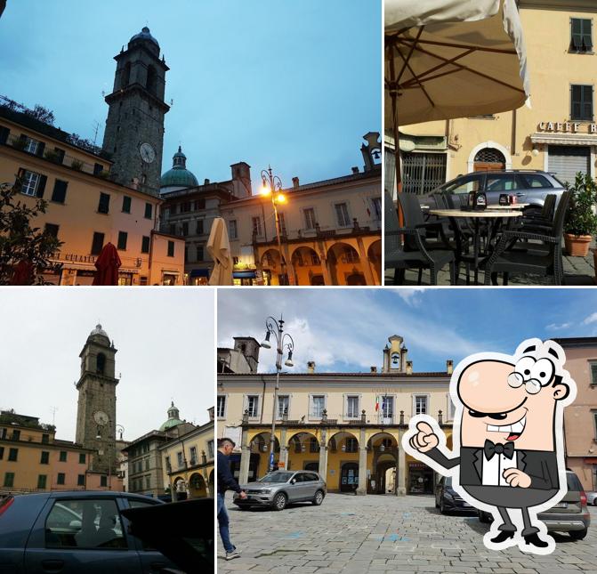 Goditi la vista dall'area esterna di Caffè Letterario