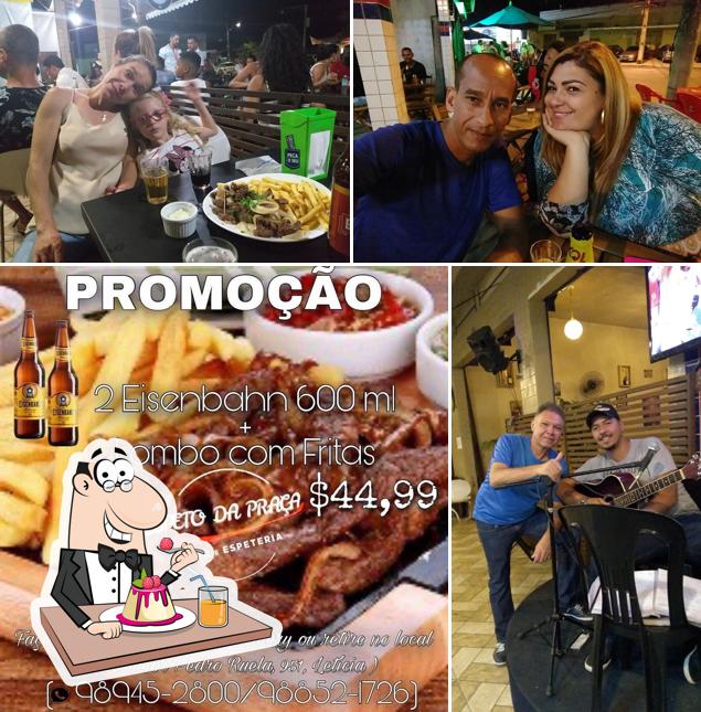 Espeto Da Praça serve uma gama de sobremesas
