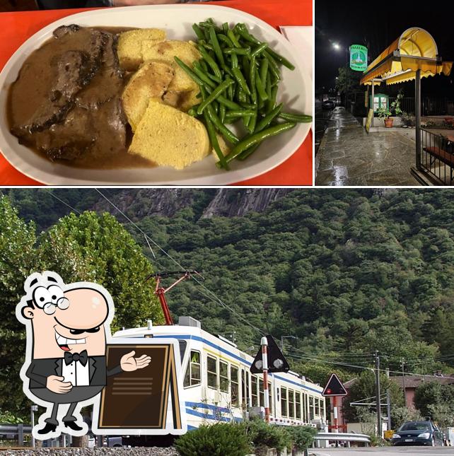 Dai un’occhiata alla immagine che raffigura la esterno e cibo di Pizzeria La Fontana