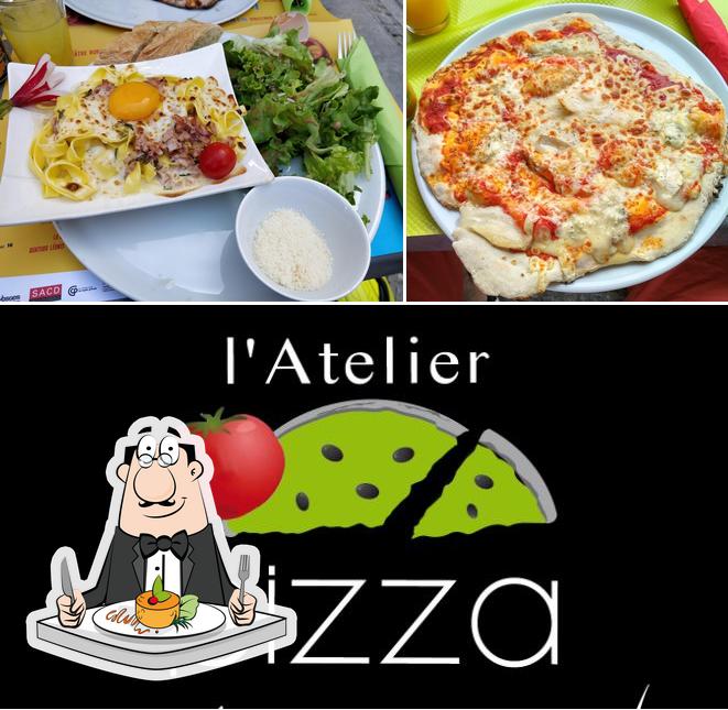 Nourriture à L'Atelier Pizza