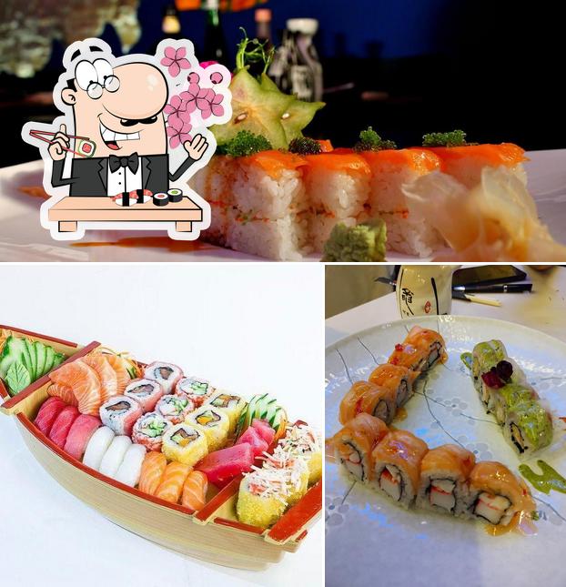 Ordina le diverse opzioni di sushi