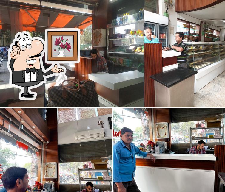 The interior of Chelaram Fast Food Restaurant