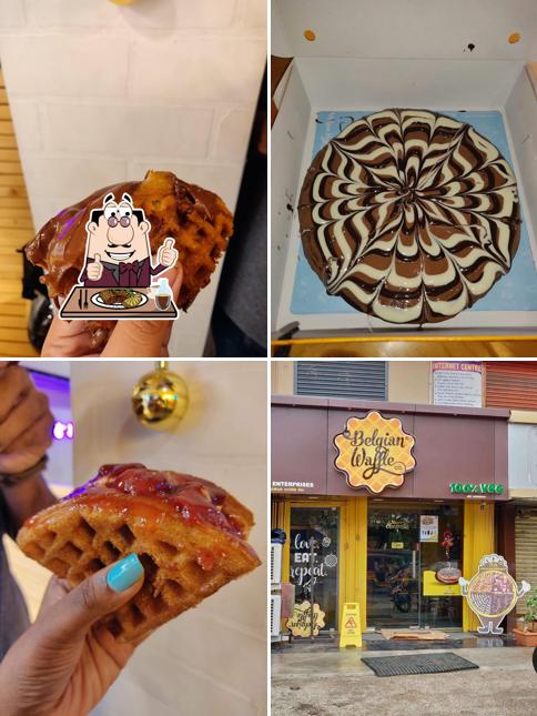 Try out meat dishes at The Belgian Waffle Co