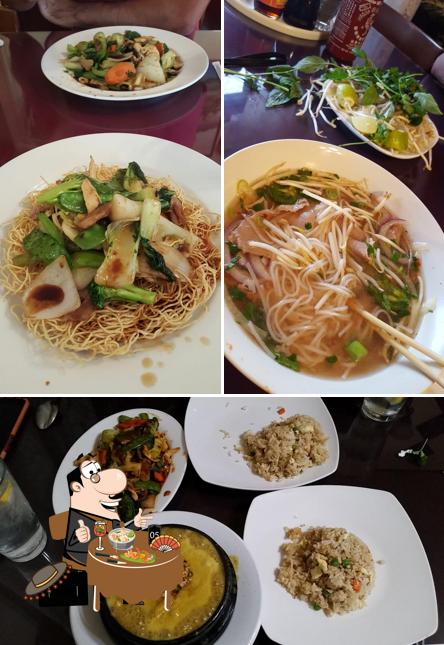 Food at Little Saigon Restaurant