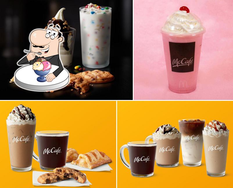McDonald's offers a number of desserts