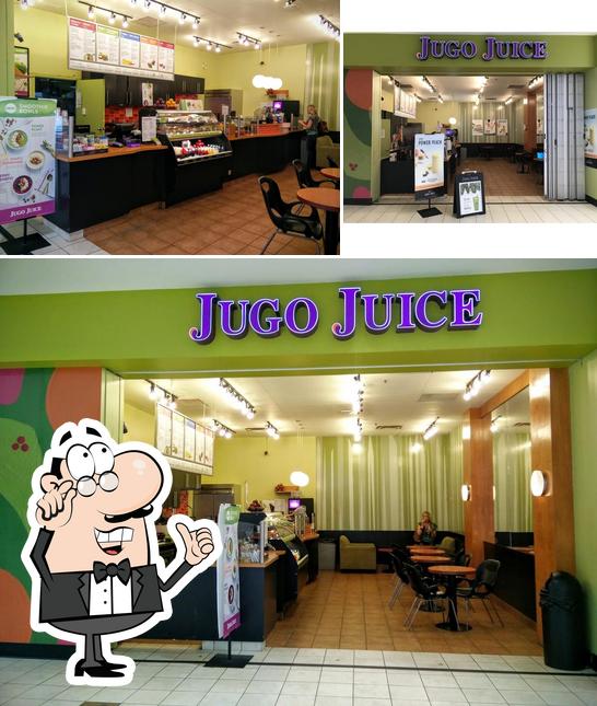 The interior of Jugo Juice