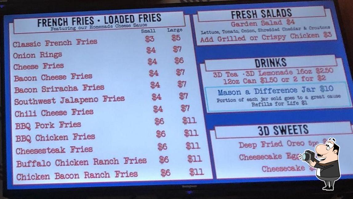 3D Eats in Pensacola Restaurant menu and reviews