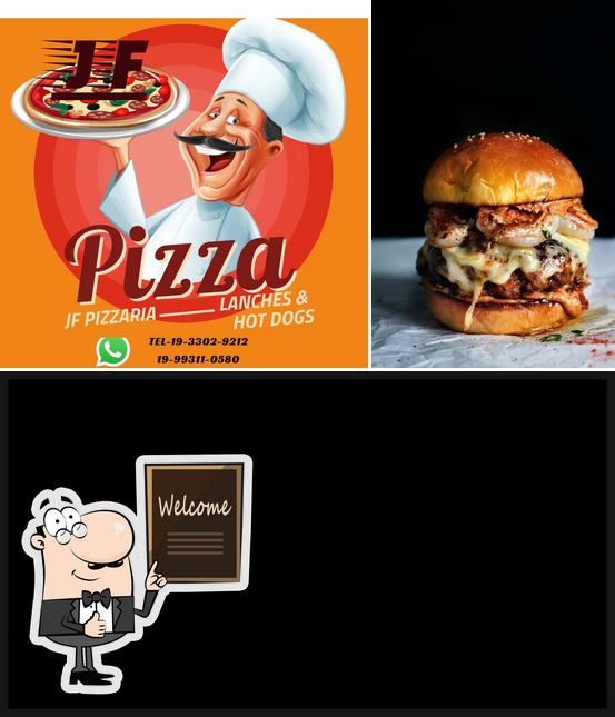 Look at the pic of JF PIZZAS & LANCHES