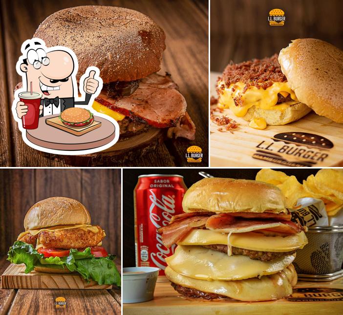 Experimente um hambúrguer no LL BURGER - Nilópolis