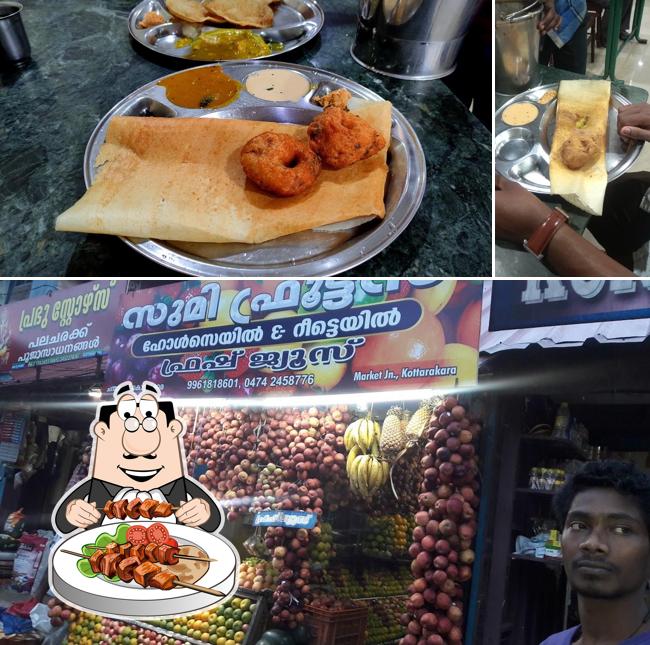 Food at Poorna Prakash