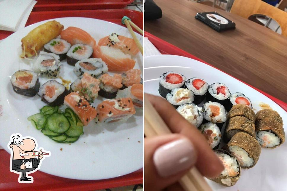 Escolha diversas opções de sushi