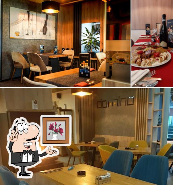 Jetez un coup d’oeil à l’image représentant la intérieur et de l'alcool concernant DOMINO