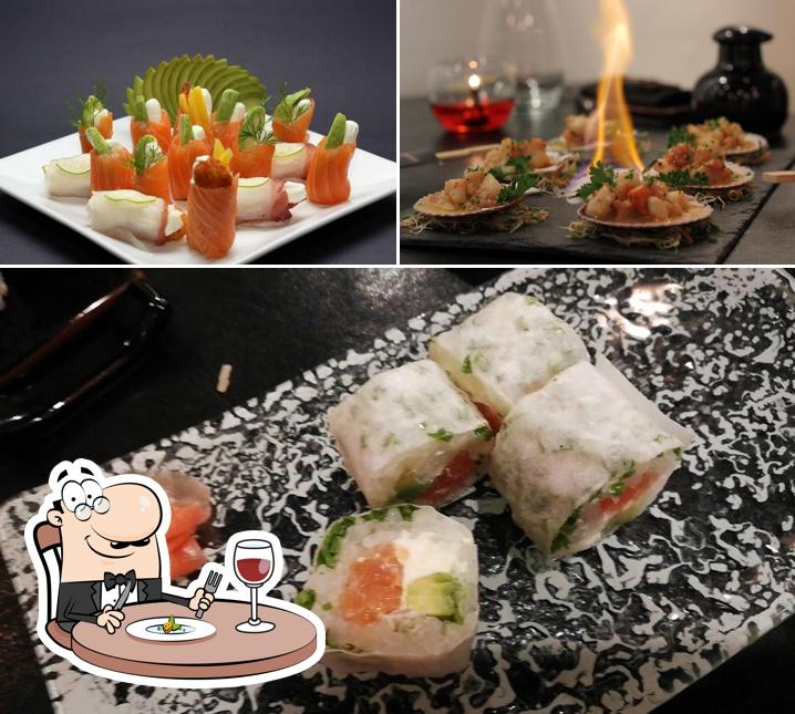 Comida en Kokoro Sushi