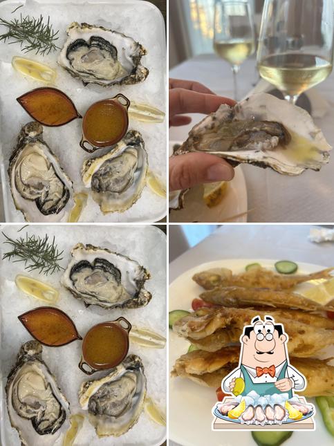 Huîtres à FishBar Saranda
