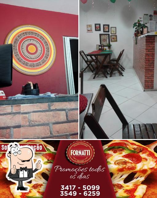 See the pic of Pizzaria Fornatti