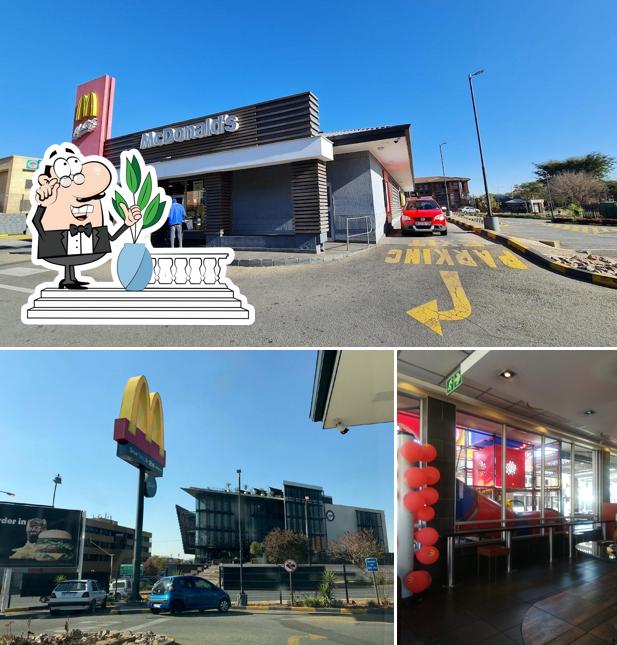 L'extérieur de McDonald's Centurion Drive-Thru