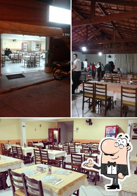 O interior do Pizzaria Rami