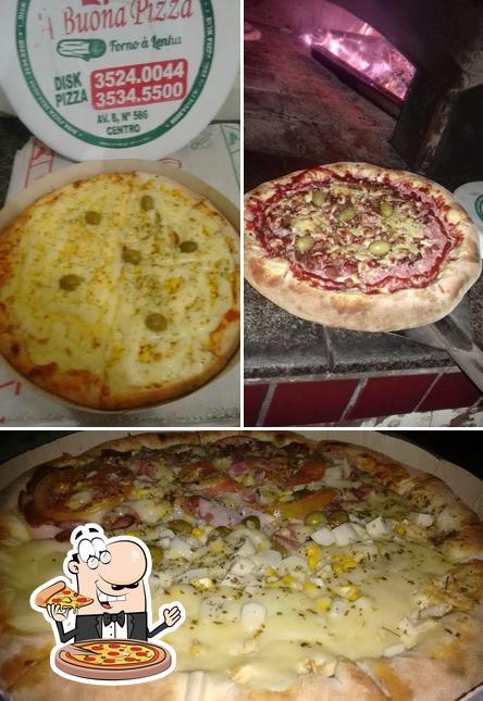 Experimente diferentes tipos de pizza