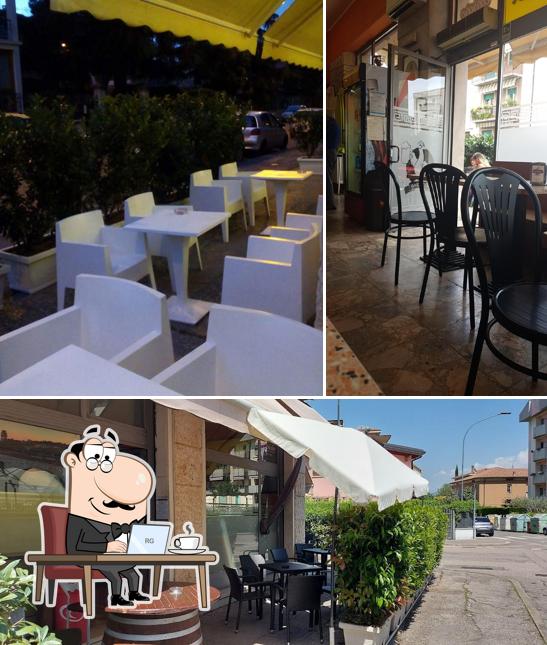 Dai un'occhiata agli interni di Bar Rita