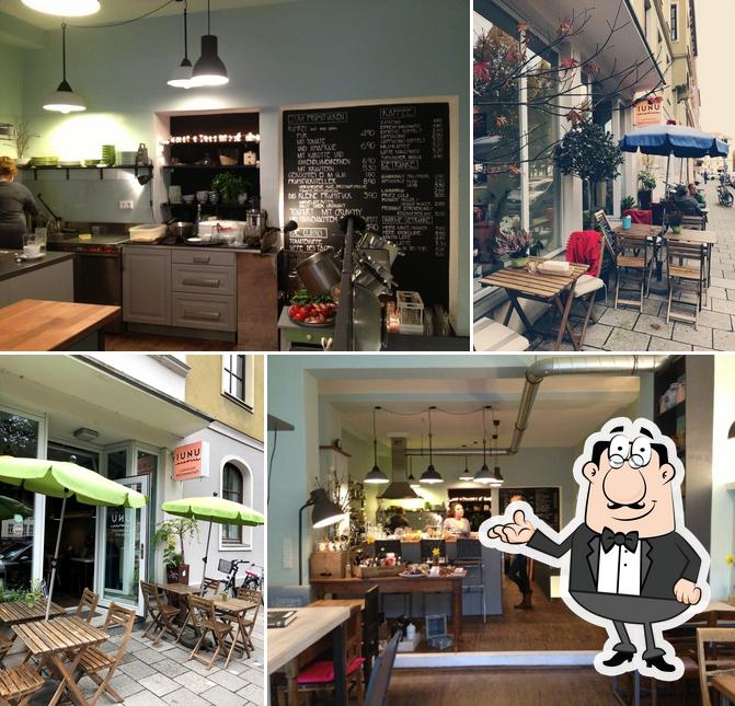 Check out how IUNU Kochwerkstatt und Ladencafé looks inside