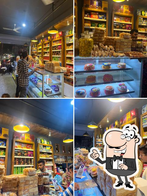 The interior of Famous bakery