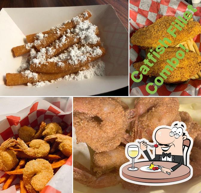 Cajun Block in Quinlan Restaurant menu and reviews