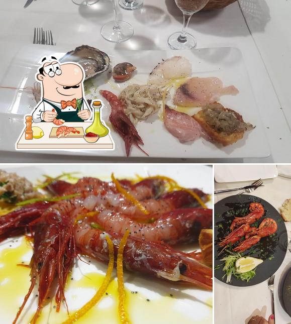 La Bettola serve un'ampia scelta di prodotti di cucina di mare