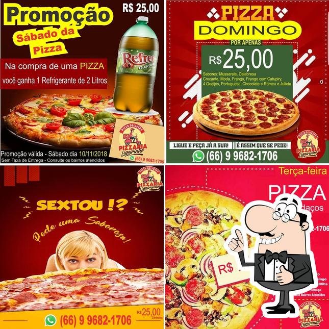 Look at the image of Pizzaria Ligeirinho Delivery Roo