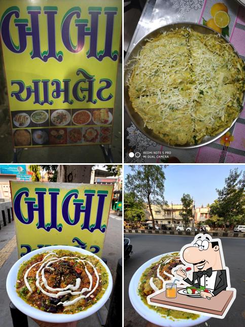 Meals at Baba Omelette Centre