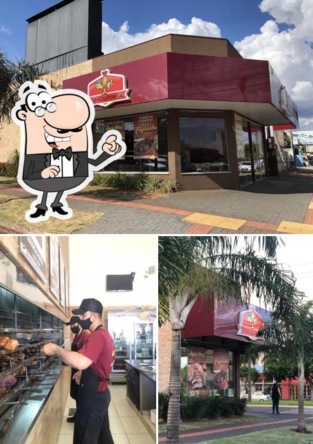 O exterior do Eskina do Frango