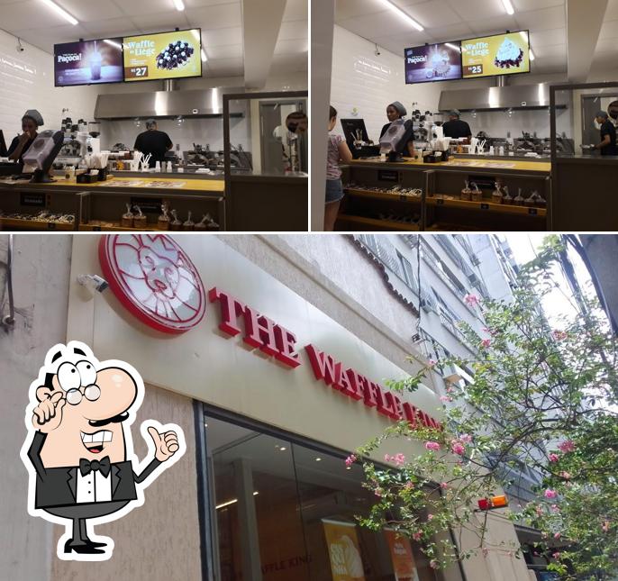 Esta é a foto ilustrando interior e exterior no The Waffle King - Niterói Icaraí