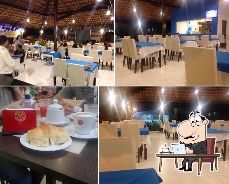 O interior do Box Lanches