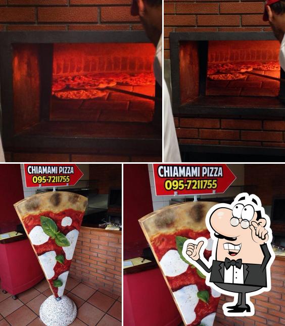 Gli interni di Chiamami Pizza