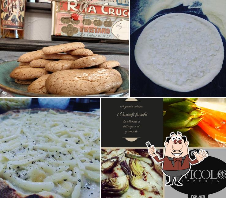 Platti al Pizzeria Il Vicolo