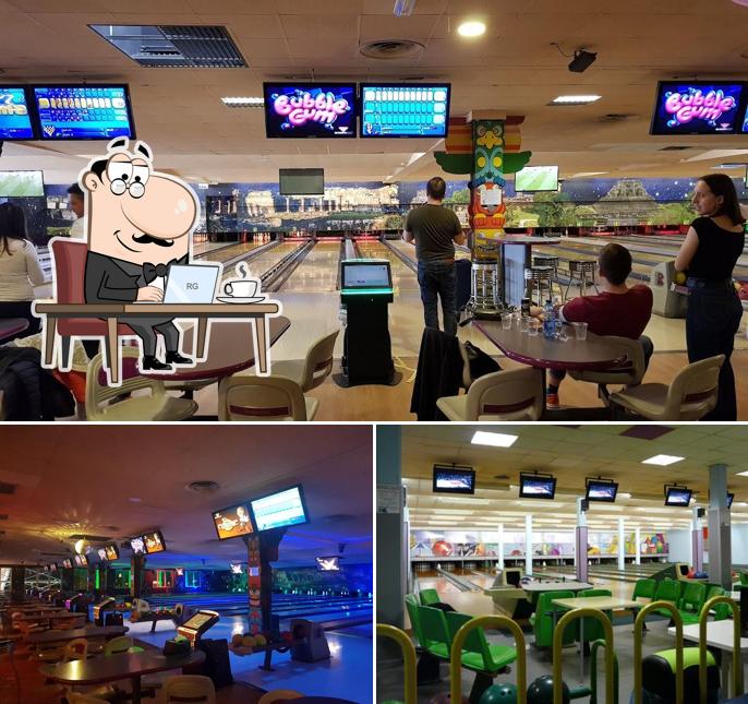 Dai un'occhiata agli interni di Gran Canyon Bowling Biliard