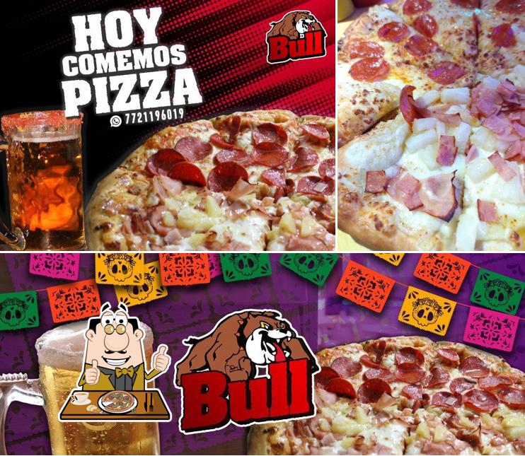 Pide una pizza en Bull Bar