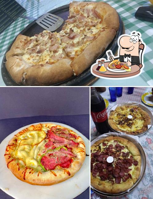 Escolha pizza no Di Parma Pizzaria Shopping Park