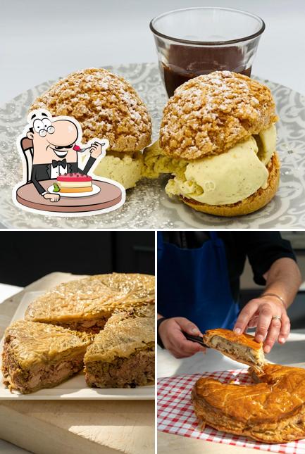 La Maison - Brasserie Maison offre une sélection de plats sucrés