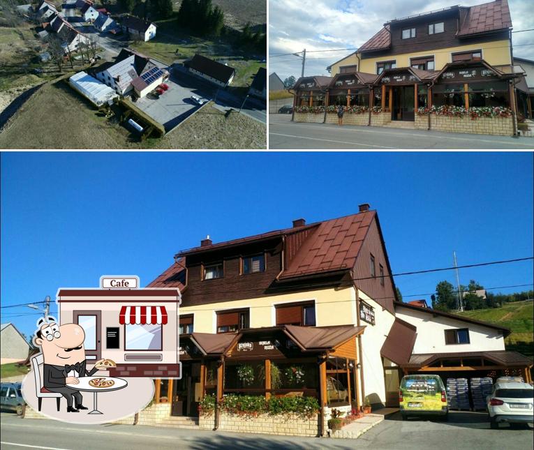 Guarda gli esterni di Pansion i restoran Bijela Ruža