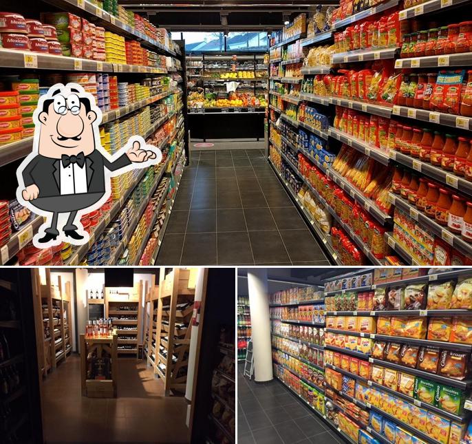 L'intérieur de SPAR