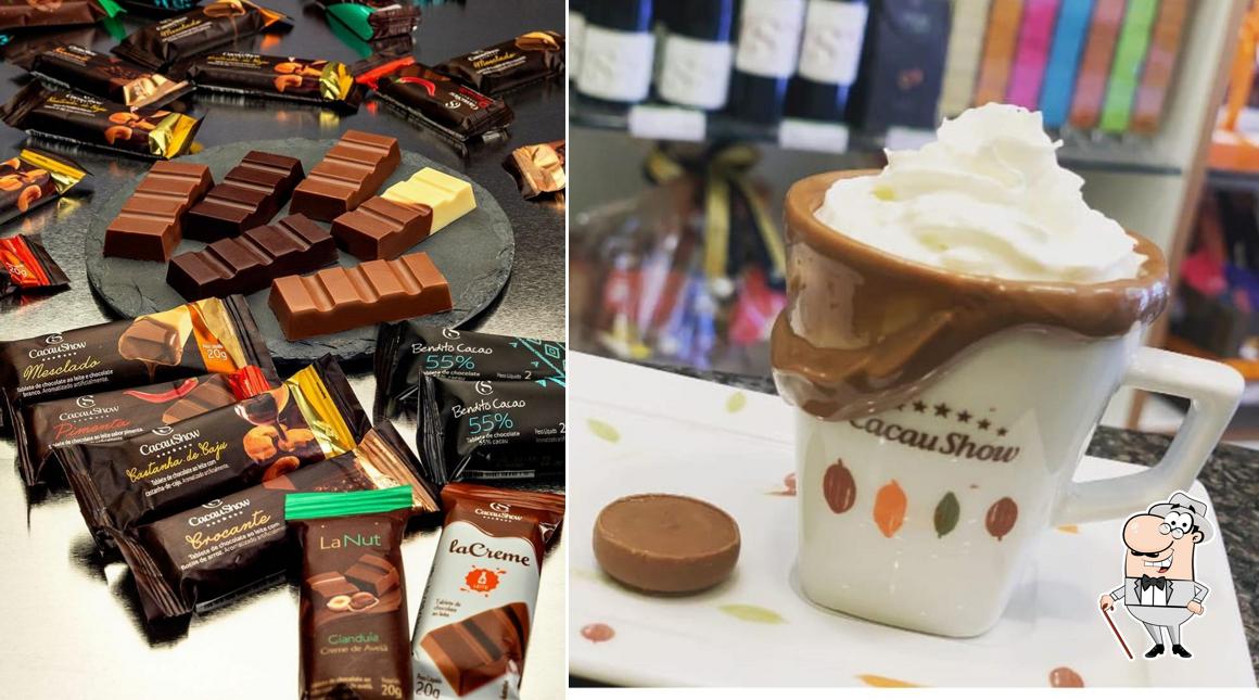O exterior do Cacau Show - Chocolates