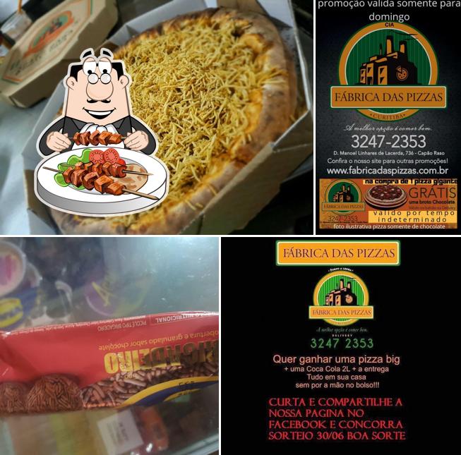 Platos en Cia Fábrica das Pizzas