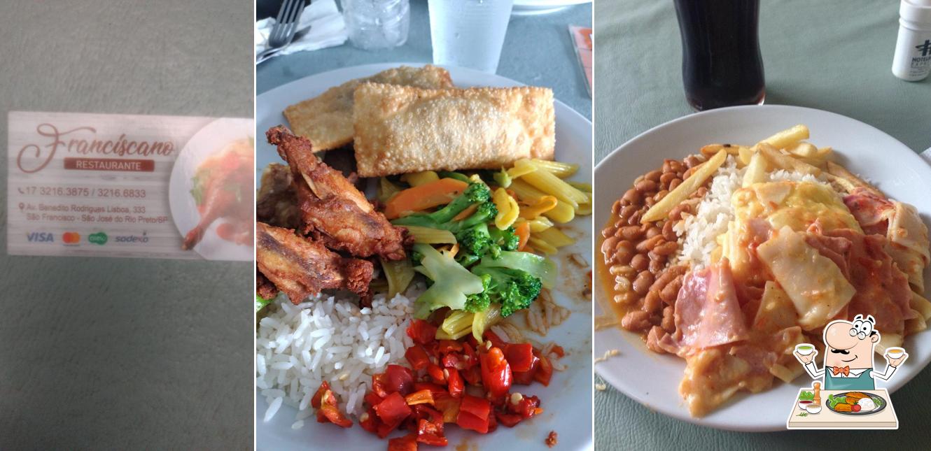 Comida em Franciscano Restaurante