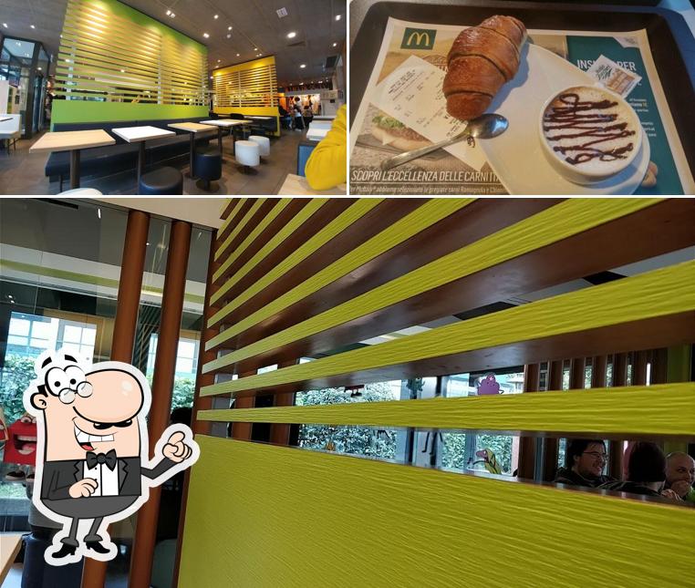 La foto della interni e cibo di McDonald's Modena Ovest