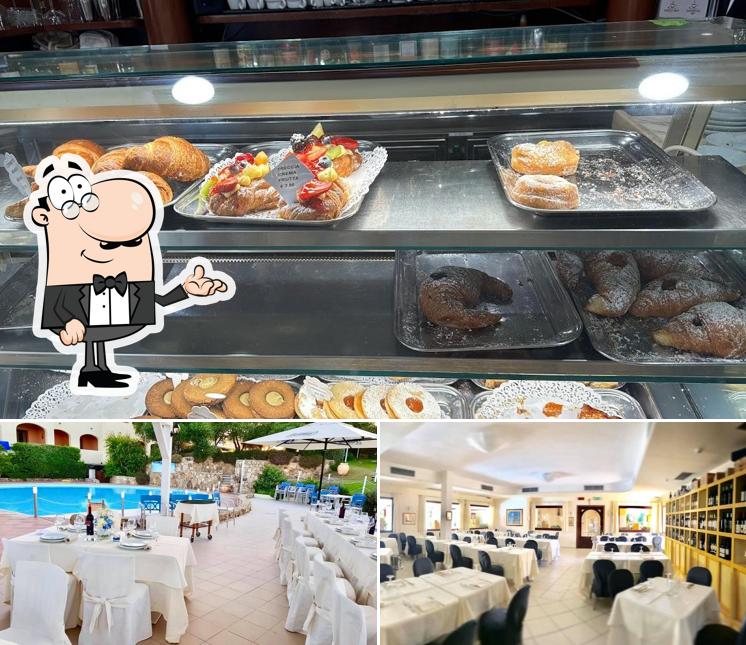 Guarda la foto che raffigura la interni e cibo di Caffetteria della Nonna