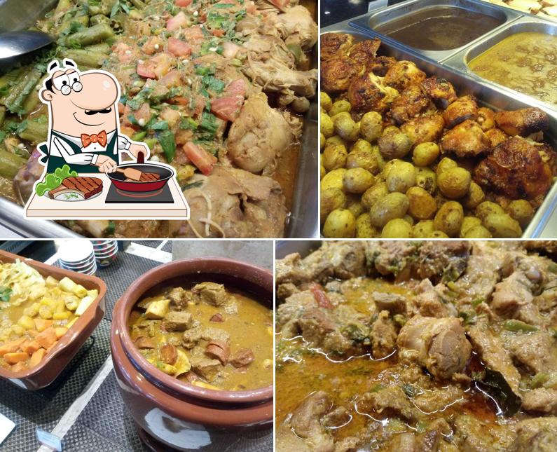 Experimente pratos de carne no Gallant Gourmet