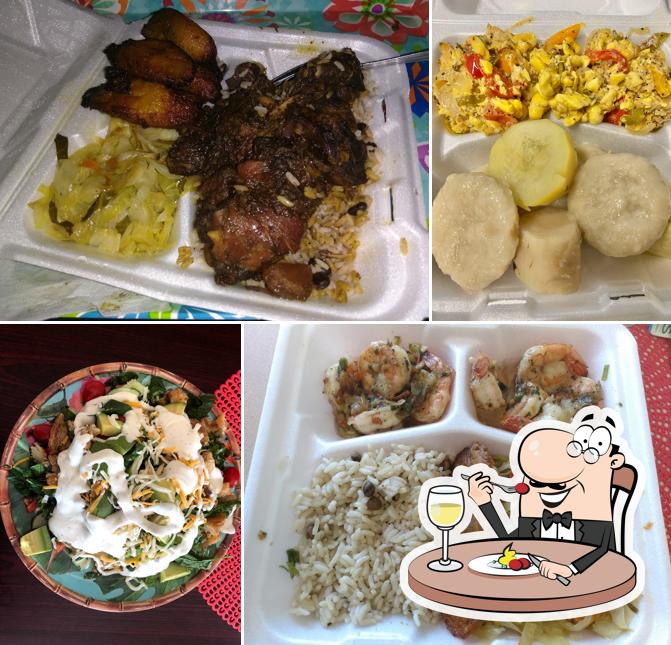Jamaican Flava Caribbean Cooking LLC, 409 N Commercial Cir in Warner
