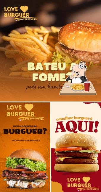 Batata frita em Love Burguer