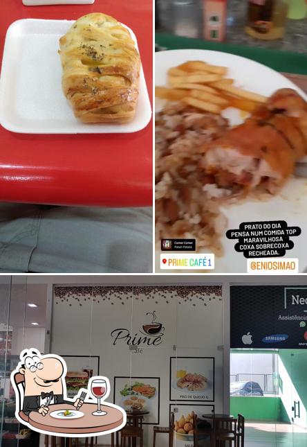 Comida em Prime Cafe