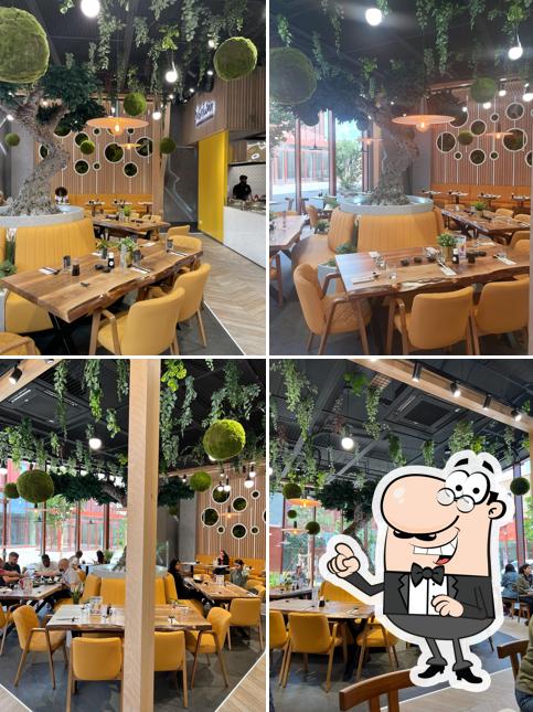 L'intérieur de Sushi Wan Bezons